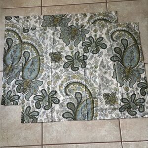 Pottery Barn Charlie Paisley Full/Queen Duvet Cover